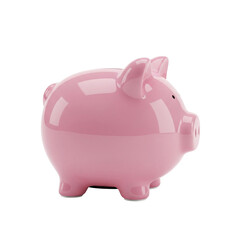 Fototapeta premium piggy bank isolated on white