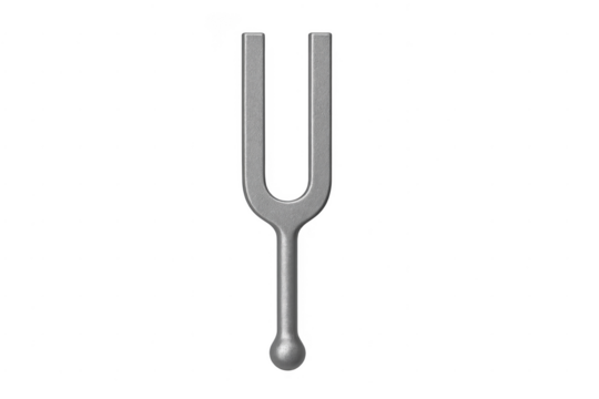 Tuning fork for music sound vibration acoustics