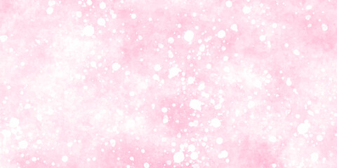 Lovely soft pink grunge watercolor texture with bokeh and bubbles effect background. light pink watercolor texture, gentle gradients and flowing brush strokes. light pastel shades blending naturally.