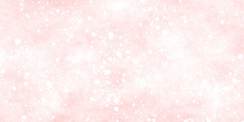 Lovely soft pink grunge watercolor texture with bokeh and bubbles effect background. light pink watercolor texture, gentle gradients and flowing brush strokes. light pastel shades blending naturally. 