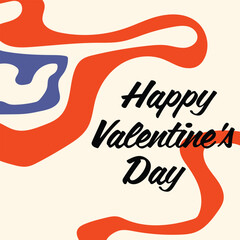 Happy Valentines Day templates for social media posts, cover, poster, banners, marketing, sales promotion and card design. Vector backgrounds.