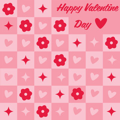 Happy Valentines Day templates for social media posts, cover, poster, banners, marketing, sales promotion and card design. Vector backgrounds.