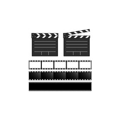 Fototapeta premium 필름&슬레이트(영화+비디오+산업+액션+보드)