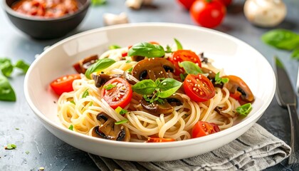 Delicious pasta dish