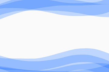 青色のウエーブ柄のタイトルバックイメージ