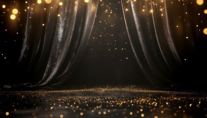 ブラック・タイ・イベント：シックなベルベットとゴールドの輝き