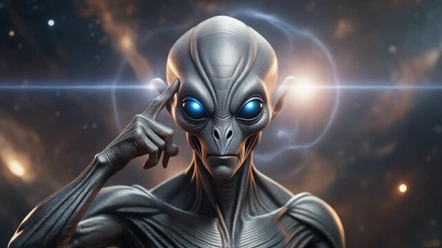 Futuristic Extraterrestrial 