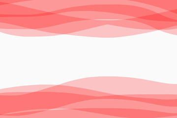 赤色のウエーブ柄のタイトルバックイメージ