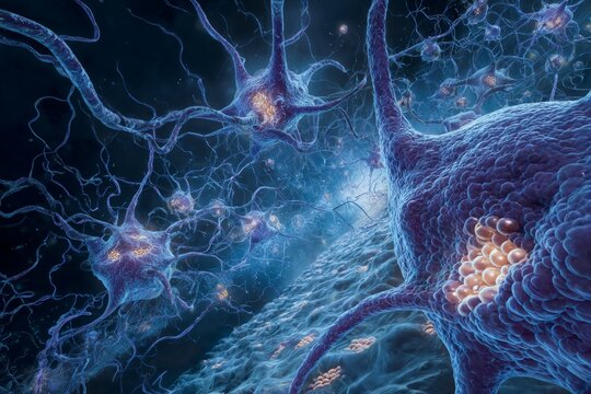 Neurotransmitter Reuptake: Capture the process of neurotransmitter reuptake in the respiratory synapses.