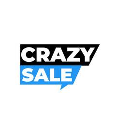 Crazy sale png, exciting promo badge, bold discount tag, attractive graphic design, marketing ready file