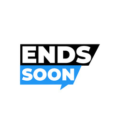 Ends soon png, last chance badge, urgency sale tag, marketing focused graphic, digital use ready