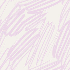 Pastels Abstract Brush Strokes Seamless Pattern Design