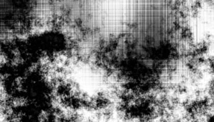 Naklejka premium Dust and scratches design. Aged photo editor layer. Black grunge overlay abstract background. Copy space. Black scratched grunge background, old