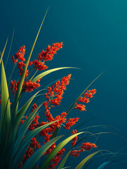 abstract floral background