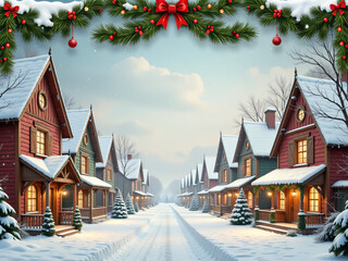 Fototapeta premium christmas card