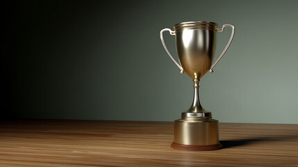 Modern award ceremony celebrating excellence in an elegant environment with trophy display