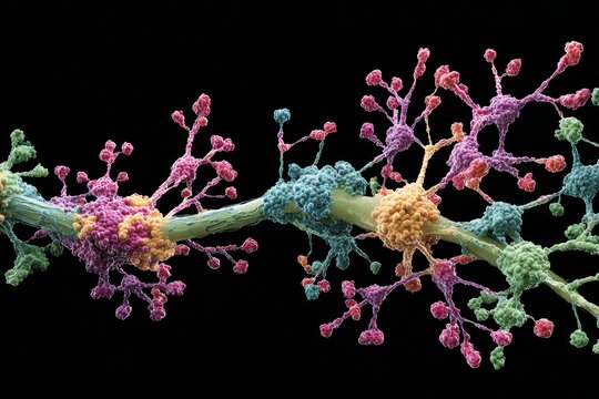 Neurotransmitter Cross-Talk: Depict interactions and cross-talk between different neurotransmitter systems in respiratory neurons.