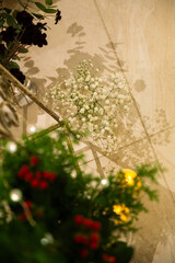 クリスマスツリーと飾り