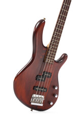 Fototapeta premium Electric guitar on white background