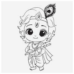 cartoon child illustration vector 