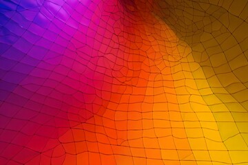 Abstract Gradient Mesh - Vibrant Color Background