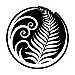 Glyph Style Fern Logos 
