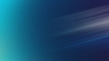 Teal and deep blue gradient background with subtle grain texture