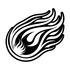 Glyph Style Fire Symbols 
