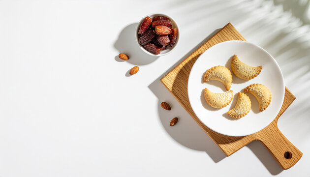 Eid Al-fitr Cookies, dates. kue lebaran idul fitri