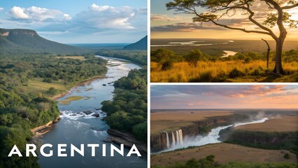 Argentina nature landscape travel tourism mountains Patagonia waterfalls glacier lake forest adventure scenic destination wildlife outdoors beauty exploration South America photography journey