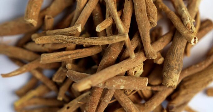 Ashwagandha or Aswaganda OR Indian Ginseng is an Ayurveda medicine in stem and powder form