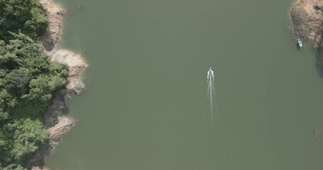 Bengoh Dam,Sarawak-Kalimantan borders,with a scenic boat ride to Bengoh Dam by Susung Waterfall and other cascading wonders, drawing local resemblance to the junglesof "Jurassic World."