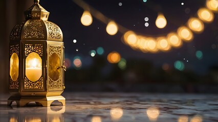 Single Lantern Warm Glow
