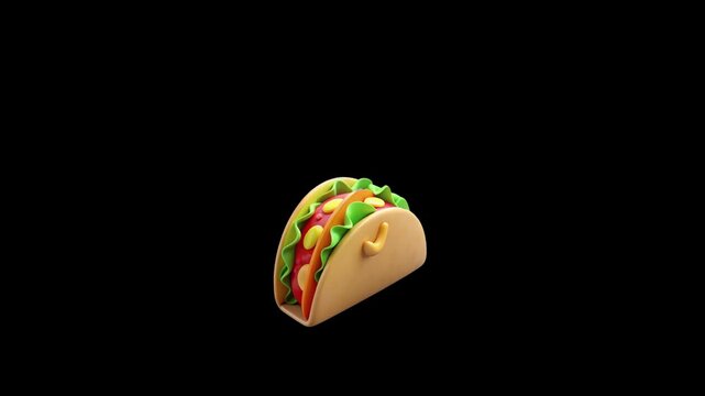 Fresh taco filled with meat vegetables cheese and bold flavors