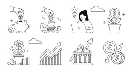 Investing money financial growth and savings wealth management tips