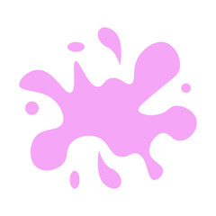 Color Splash Vector Flat Icon Design