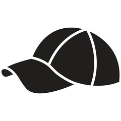 Gym Cap Vector Icon Stock Illustration