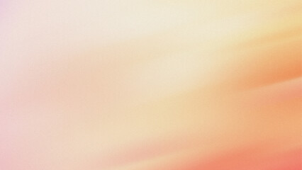 Soft peach and coral gradient with fine grain texture background