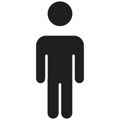 Male Fitness Vector Icon Stock Illustration