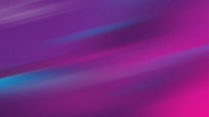 Abstract purple magenta blue gradient wave pattern with grain texture