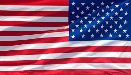 Naklejka premium Flag of the United States of America
