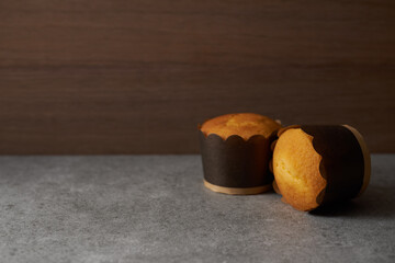 ケーキマフィン　アメリカの焼き菓子のイメージ