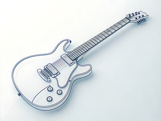 Fototapeta premium a guitar