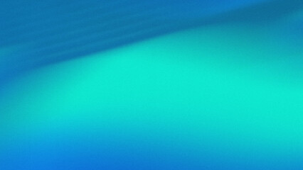 Dynamic blue to turquoise gradient background with noise texture