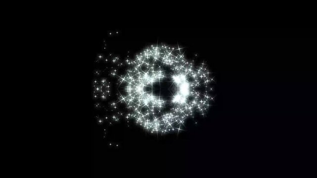 cartoon glitter burst sparkle effect, twinkling glitter stars, motion graphics on black screen background, shine effect glitter stars, sheet for motion design, glow twinkle movement timeline