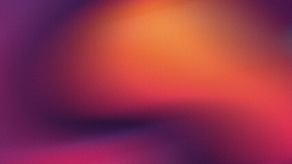 Vibrant purple orange red gradient with subtle noisy texture