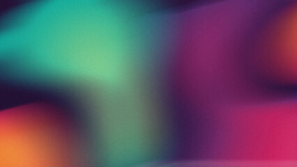 Modern vibrant gradient with grainy texture abstract color wash