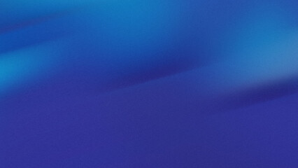 Abstract blue gradient background with textured grainy pattern