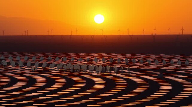 molten salt tower-type CSP plant