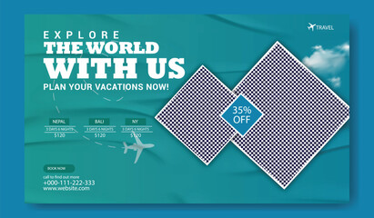 Explore the world with us plan your vacation now with amazing travel deals and discounts